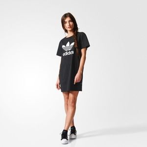 Adidas women’s Trefoil tee dress